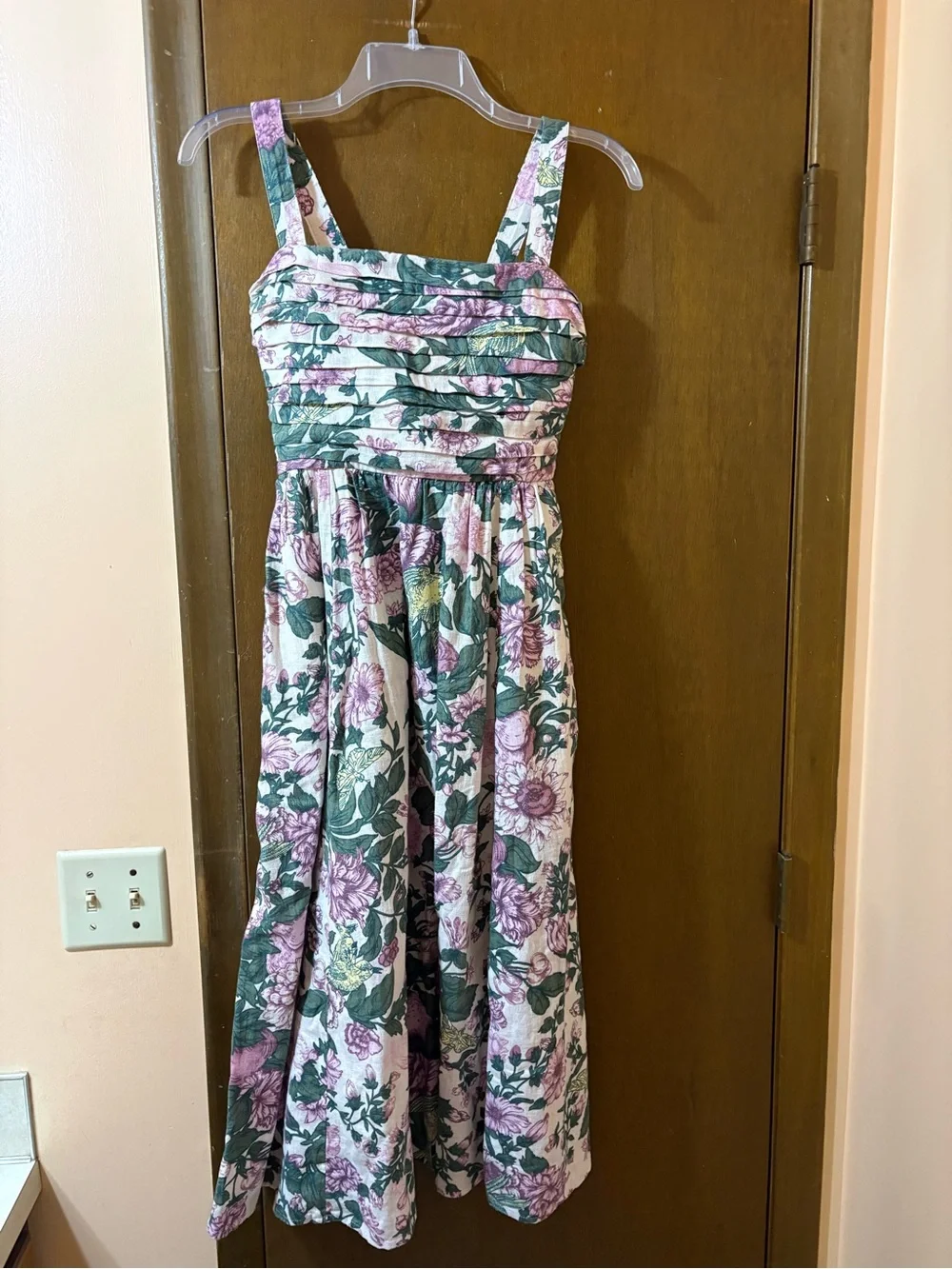 Abercrombie & Fitch Tiered Floral Maxi Dress